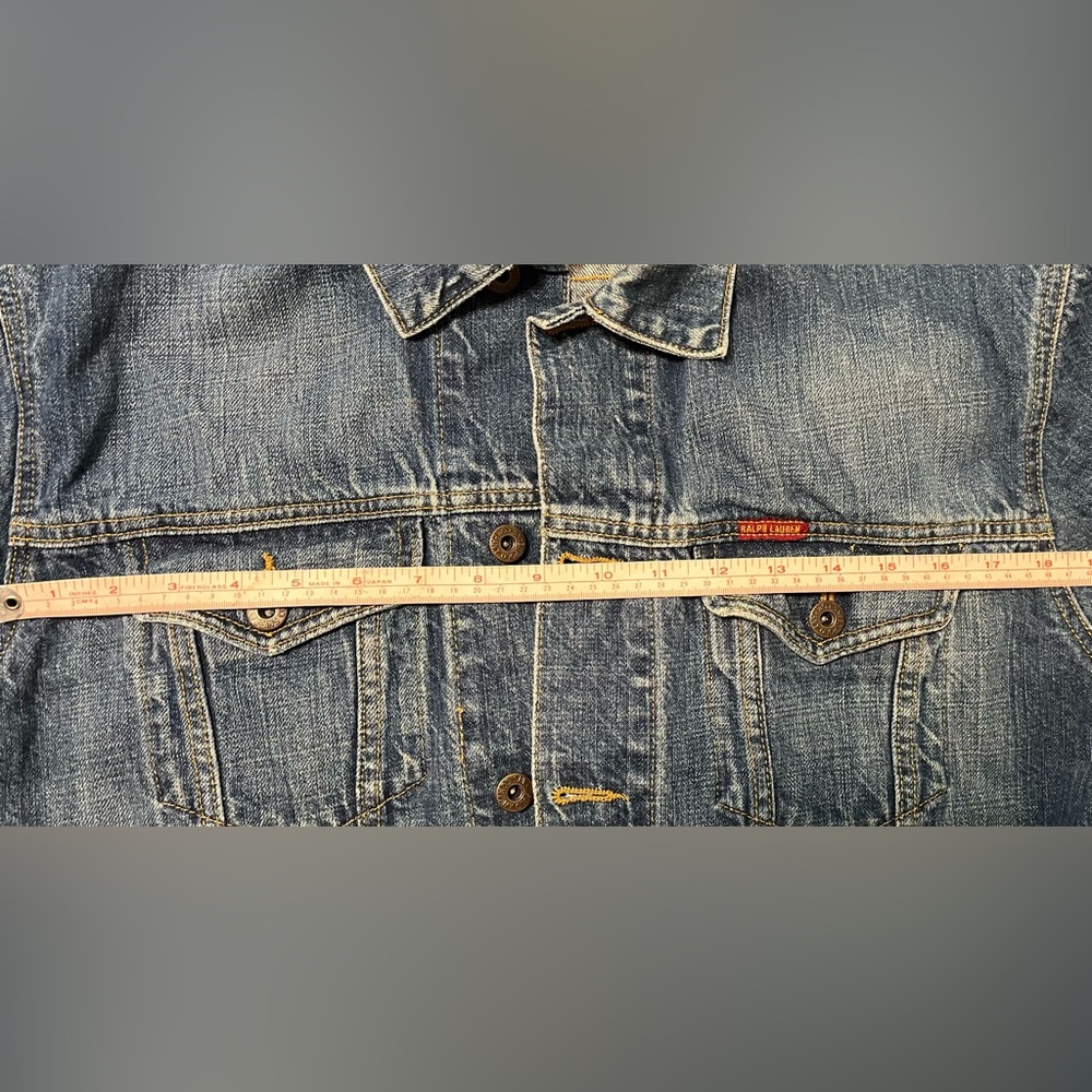 Ralph Lauren Polo Vintage Men’s Jean Jacket Large - Picture 9 of 9